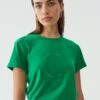 Calli Embroidered- T-Shirt Print - Apple Apple Emb