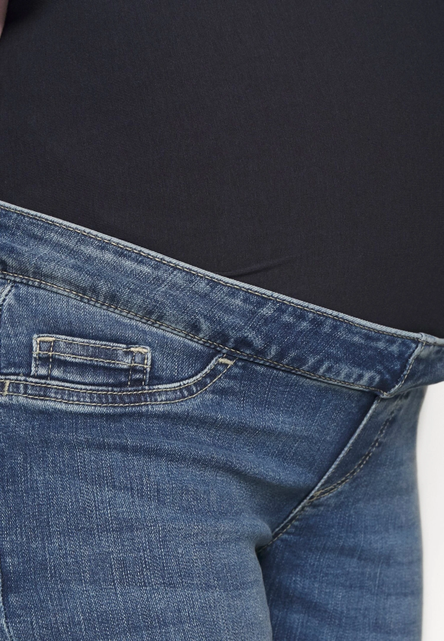 Trouser Mom Tova- Jeans Skinny Fit - Light Denim 7 Trouser Mom Tova- Jeans Skinny Fit - Light Denim - Afbeelding 5