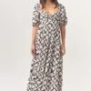 Darley - Maxi-Jurk - Black Tie Dye Check 2 Darley - Maxi-Jurk - Black Tie Dye Check -Winkel Voor Damesmode acac1f8f7776406aae743417841cbfcc