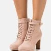 Veterboots - Light Pink 1 Veterboots - Light Pink -Winkel Voor Damesmode ae24a3aa17a14e2b8b3a060160935e11