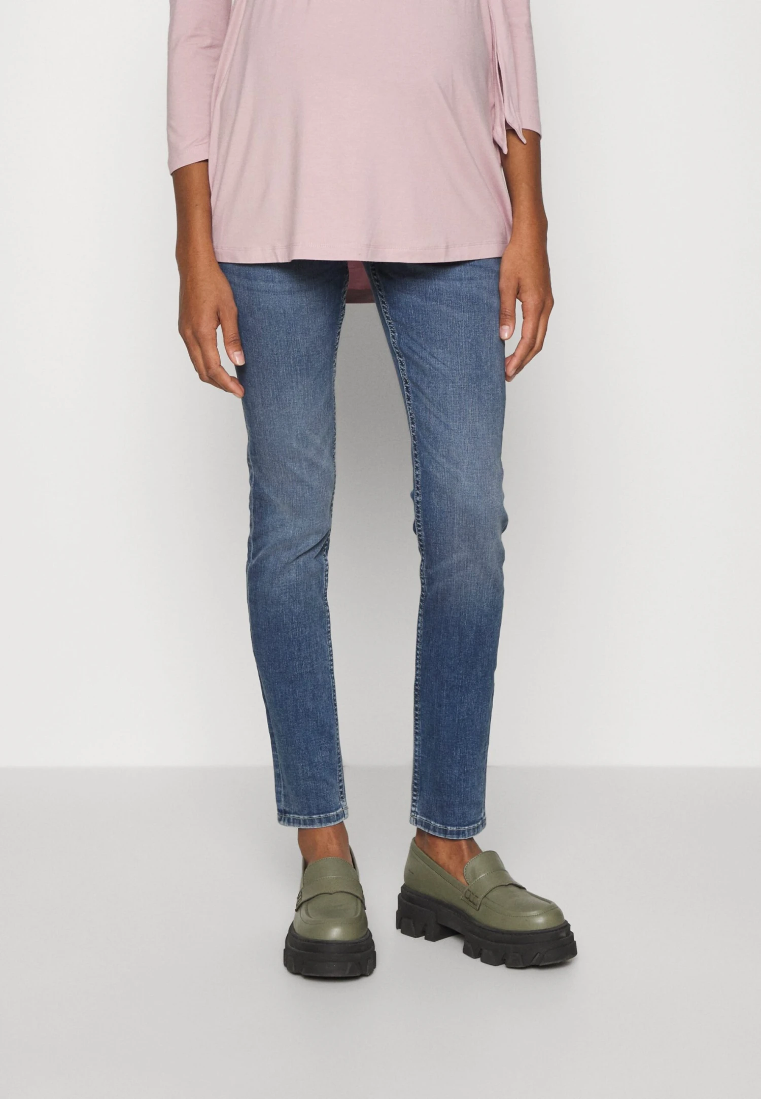 Trouser Mom Tova- Jeans Skinny Fit - Light Denim 3 Trouser Mom Tova- Jeans Skinny Fit - Light Denim