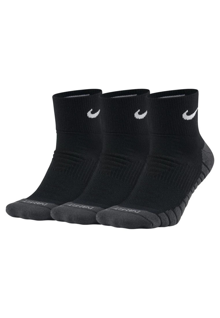 Nike Performance Everyday Max Cush Ankle Unisex 3 Pack - Sportsokken - Black 3 Nike Performance Everyday Max Cush Ankle Unisex 3 Pack - Sportsokken - Black