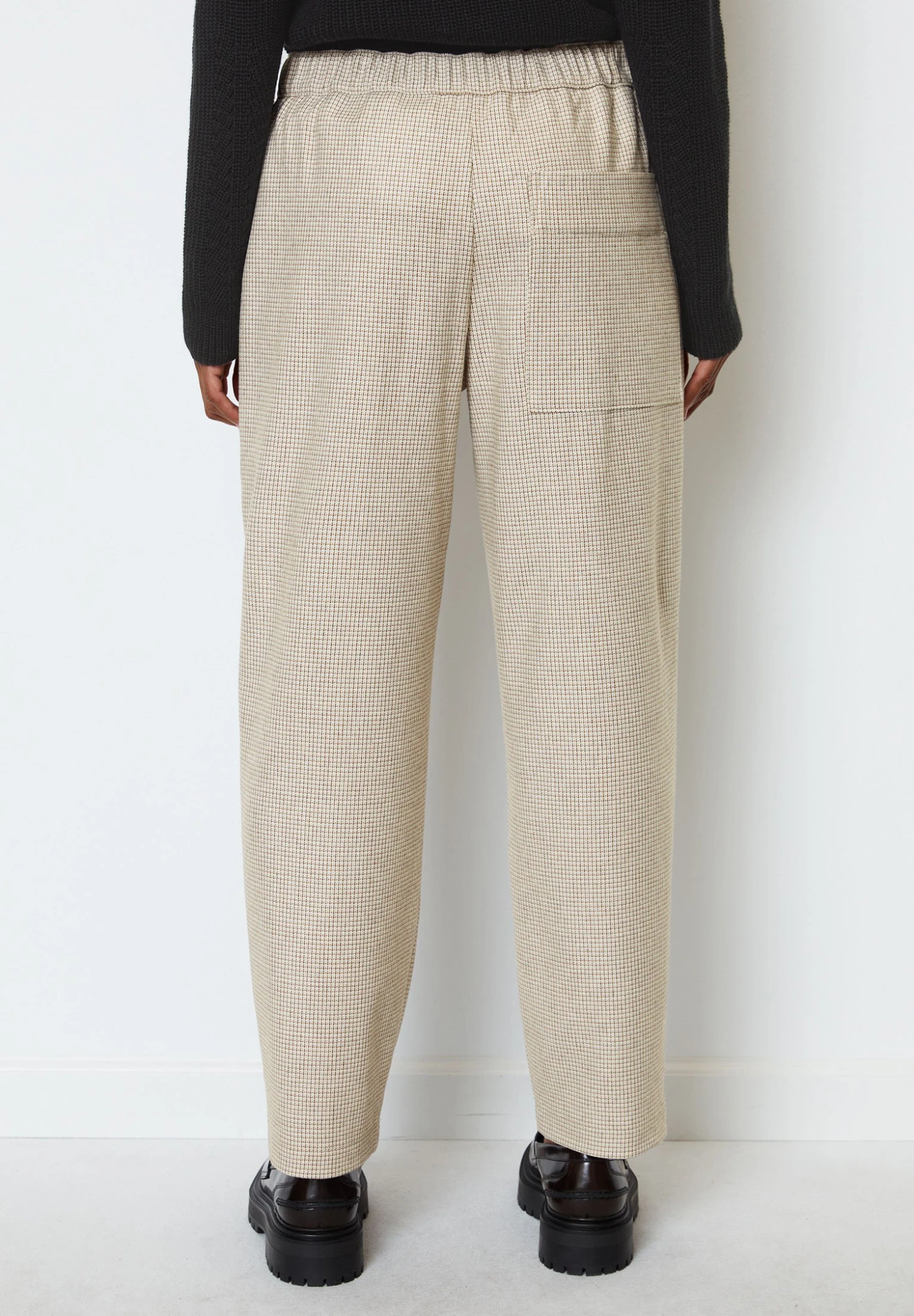 Marc O'Polo Modern Barrel Leg Elastic Waist Patch Pocket - Broek - Light Brown 5 Marc O'Polo Modern Barrel Leg Elastic Waist Patch Pocket - Broek - Light Brown - Afbeelding 3