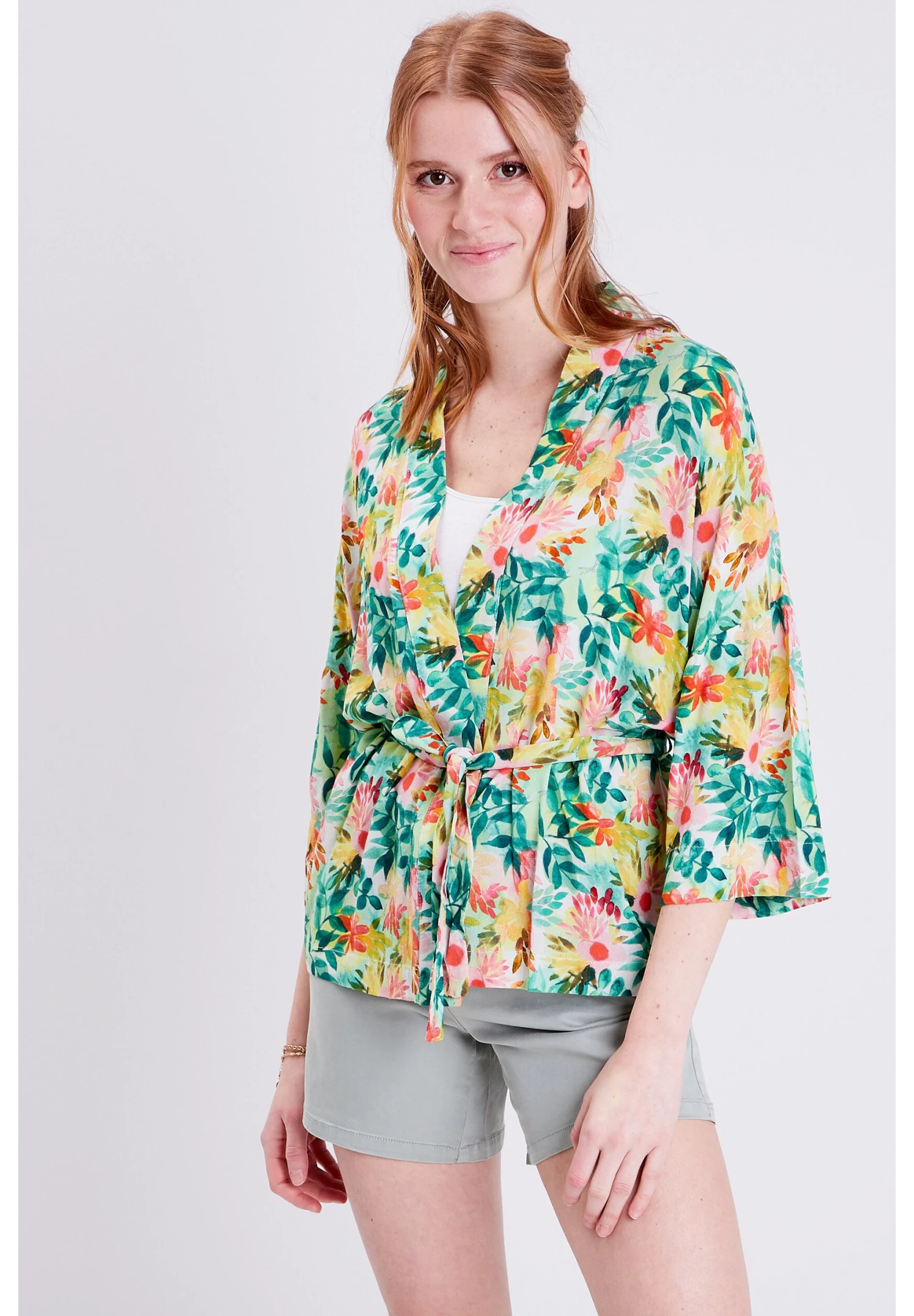 Overhemdblouse - Vert Émeraude 3 Overhemdblouse - Vert Émeraude