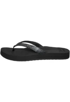 Reef Star Cushion Sassy- Teenslippers - Black/Silver