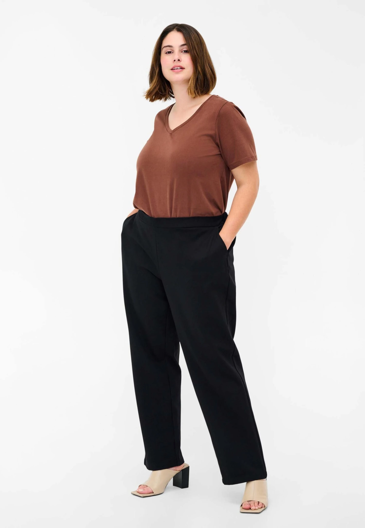 Zizzi Broek - Black 3 Zizzi Broek - Black