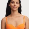 Chantelle Emblem Half Cup Memory Bra - Bikinitop - Orange 2 Chantelle Emblem Half Cup Memory Bra - Bikinitop - Orange -Winkel Voor Damesmode b1bcca8c12754deca4c5a46dd2df7a14