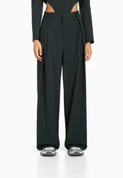 BERSHKA Broek - Grey