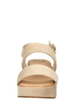 Sandalen Met Sleehak - Beige -Winkel Voor Damesmode b3d1aa3511d94971bdfe58e544be7897