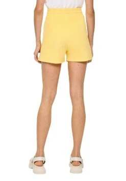 QS By S.Oliver Van Frotté Met Elastische Band - Shorts - Zitrone -Winkel Voor Damesmode b3d50244640f4c4bb7490dd31d862ff5