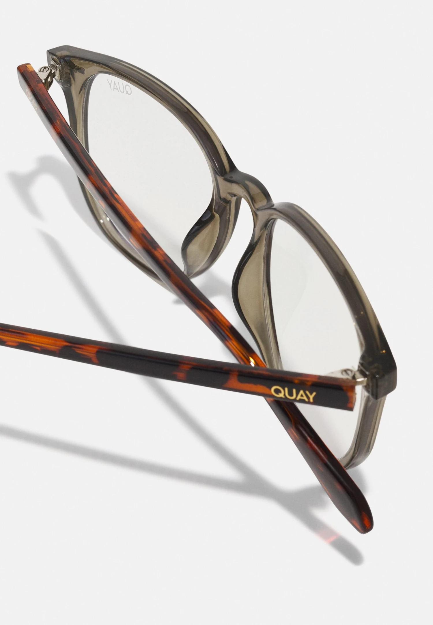 QUAY AUSTRALIA Blue Light - Brillen Met Blauwlichtfilter - Green Tortoise/Clear 5 QUAY AUSTRALIA Blue Light - Brillen Met Blauwlichtfilter - Green Tortoise/Clear - Afbeelding 3