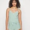 Hunkemöller Pj Rib Lace - Pyjama - Green 2 Hunkemöller Pj Rib Lace - Pyjama - Green -Winkel Voor Damesmode b43e679e0c3046999510319d69ecb749