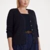 Katsaj Long Sleeve Cardigan - Vest - Lauren Navy -Winkel Voor Damesmode b4ee73454b4e4fa8b9f58637667c0134