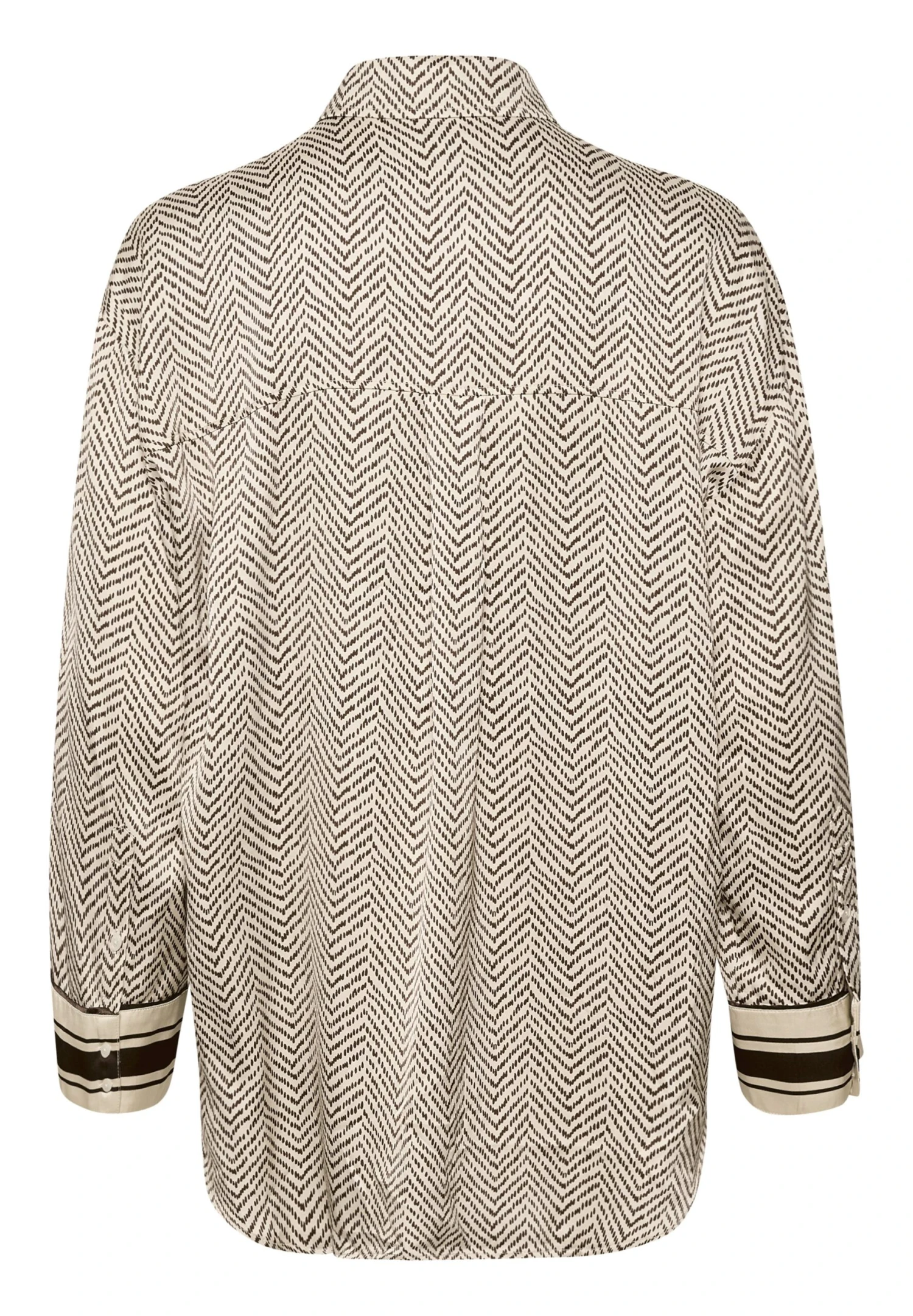 Part Two Sarinapw Sh - Overhemdblouse - Chestnut Herringbone 8 Part Two Sarinapw Sh - Overhemdblouse - Chestnut Herringbone - Afbeelding 6