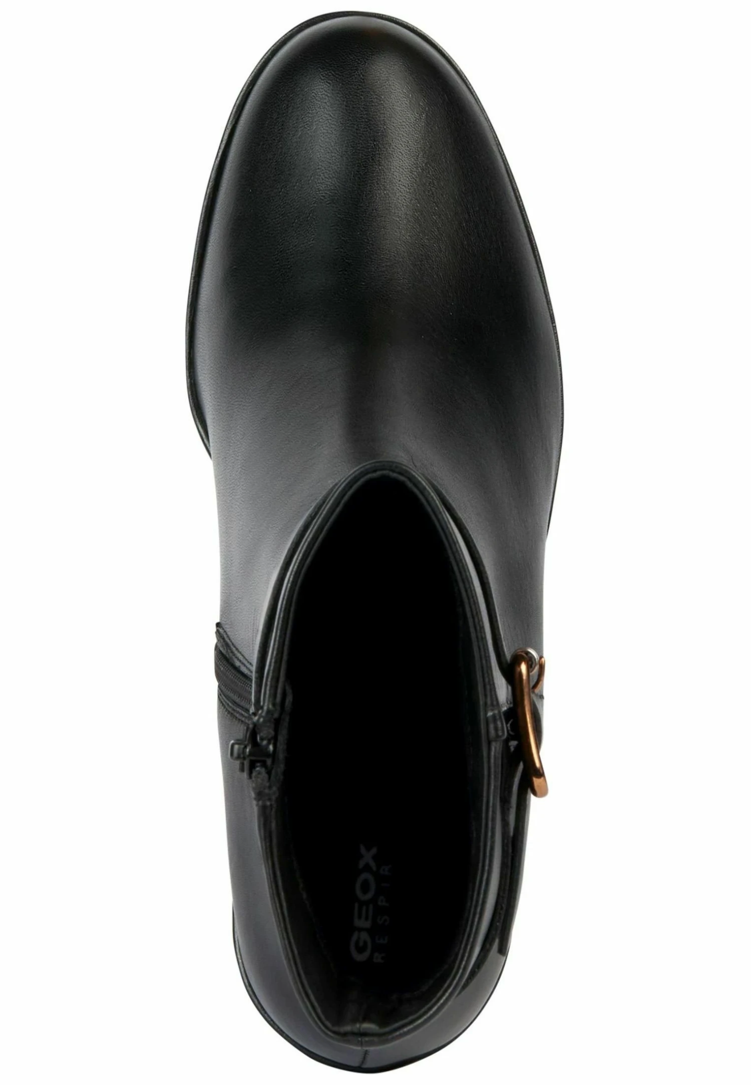 Geox Enkellaarsjes Met Hoge Hak - Schwarz 5 Geox Enkellaarsjes Met Hoge Hak - Schwarz - Afbeelding 3