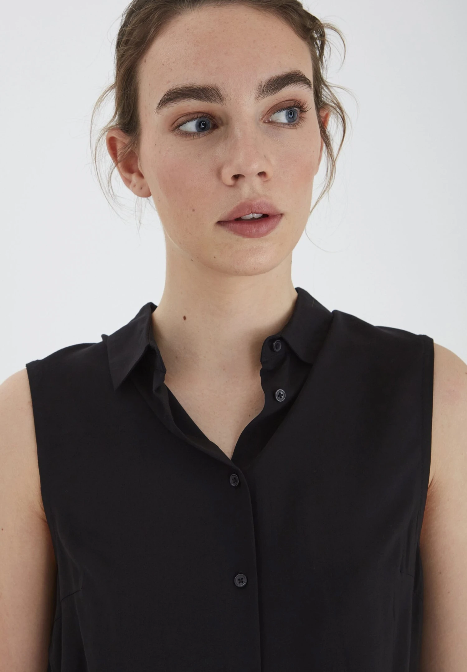 ICHI Ihvera - Overhemdblouse - Black 6 ICHI Ihvera - Overhemdblouse - Black - Afbeelding 4