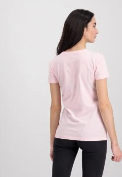Alpha Industries Small Logo Wmn - T-Shirt Print - Pastel Pink -Winkel Voor Damesmode b8ad144366a045c4b0e915784d78d3d0
