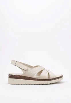 Telendos - Sandalen Met Plateauzool - Beige 11 Telendos - Sandalen Met Plateauzool - Beige -Winkel Voor Damesmode bb1036fa35504787b7ebc890af71879c