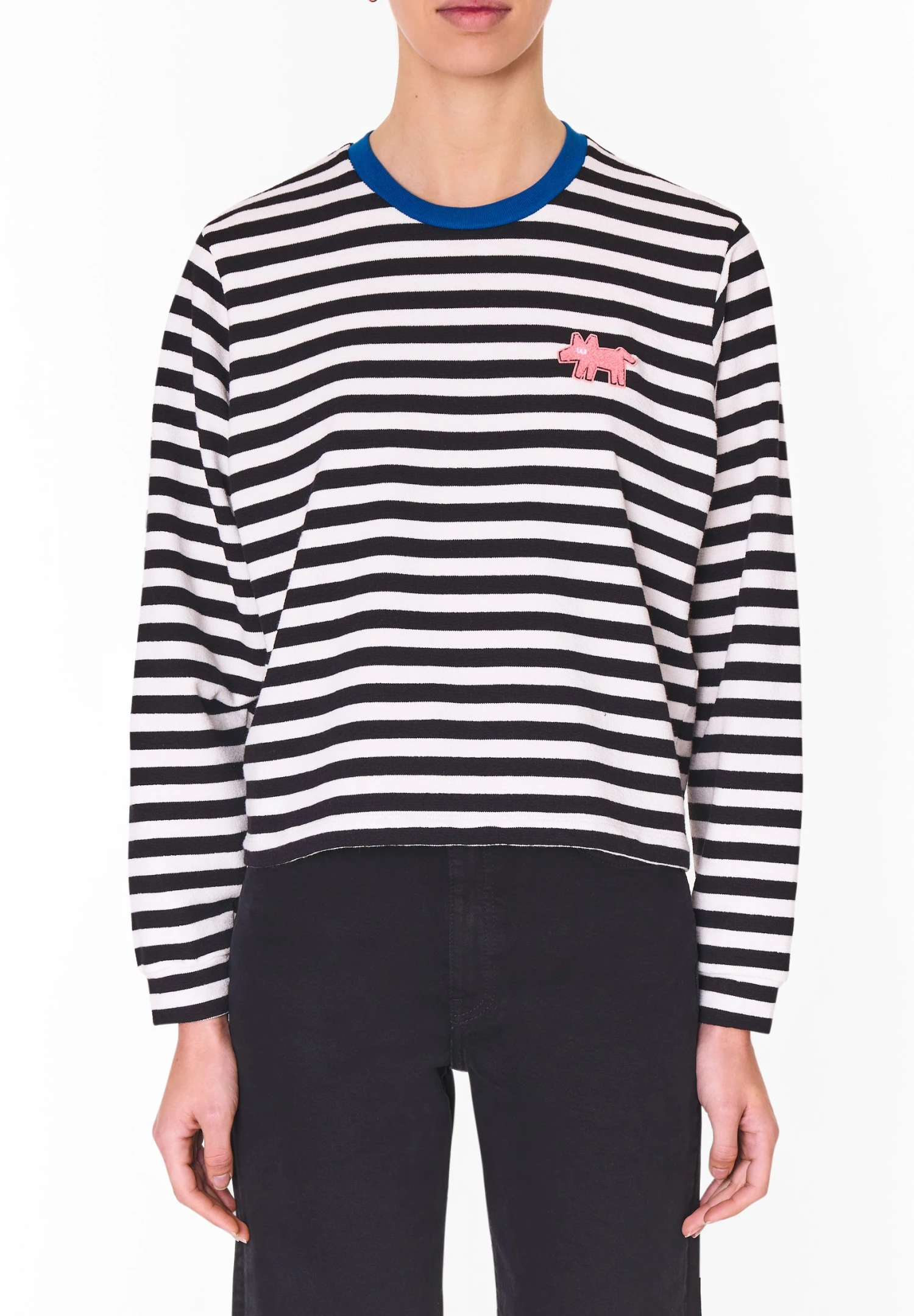 Striped - Longsleeve - Black 3 Striped - Longsleeve - Black