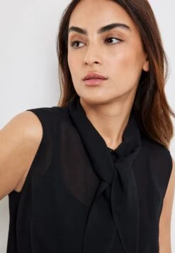 Taifun Sleeveless Shirt - Blouse - Schwarz 13 Taifun Sleeveless Shirt - Blouse - Schwarz -Winkel Voor Damesmode bcba73d673164bc384869dbccc790352