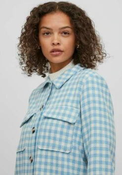 Vila Viheather L/S- Halflange Jas - Alaskan Blue -Winkel Voor Damesmode bcecd6caecb5489fa8068c9deaa44772