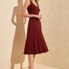Trendyol Jerseyjurk - Burgundy -Winkel Voor Damesmode bd5c1caf680a48ad922d0d96ec673645
