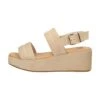 Sandalen Met Sleehak - Beige -Winkel Voor Damesmode c14e1376b52c4b49a747979a4d86446e