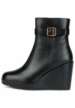 Bestsellers 10 Geox Enkellaarsjes Met Hoge Hak - Schwarz