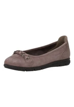 Tamaris Comfort- Ballerina'S - Anthracite -Winkel Voor Damesmode c367dc2147614481955c789bcfdde209