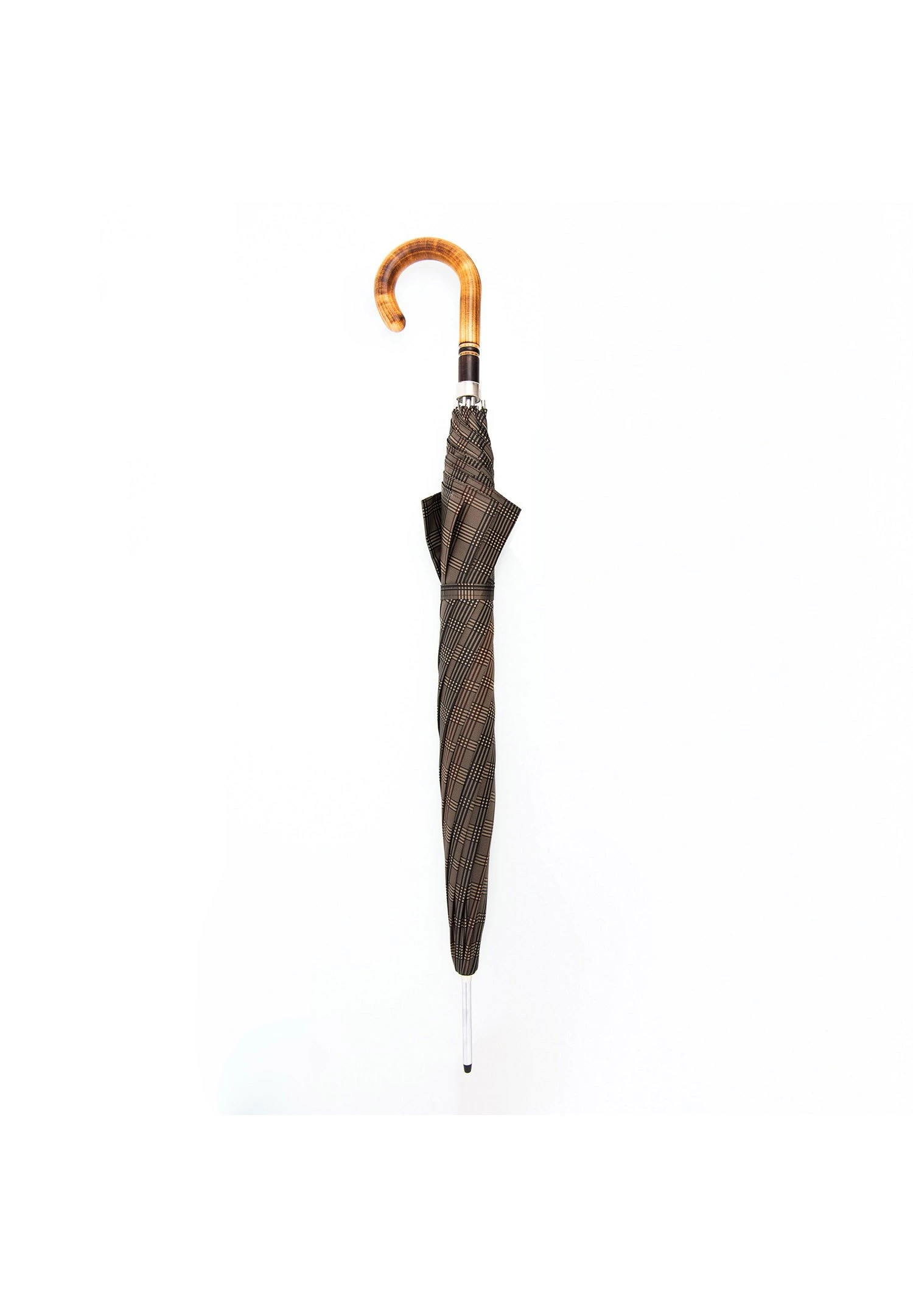 Orion - Paraplu - Ckeck Beige Black 5 Orion - Paraplu - Ckeck Beige Black - Afbeelding 3