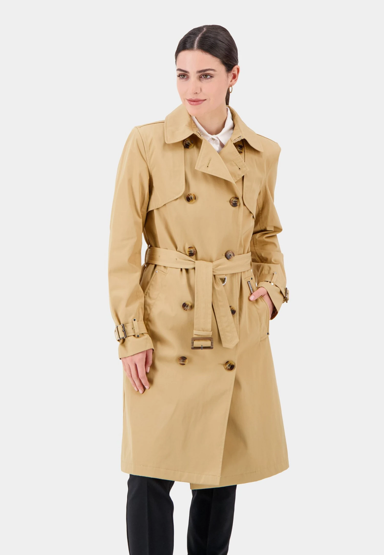 DIDRIKSONS Blanka Wns- Trenchcoat - Beige 3 DIDRIKSONS Blanka Wns- Trenchcoat - Beige