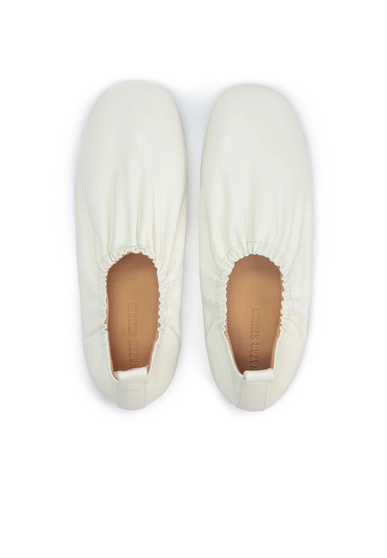 Kazar Studio Pola - Ballerina'S - Beige 5 Kazar Studio Pola - Ballerina'S - Beige - Afbeelding 3