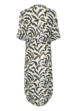 Soaked In Luxury Zaya - Jurk - Sandshell Dot Leaves Print -Winkel Voor Damesmode c5119e2c8748430789bce08e7fcef22d