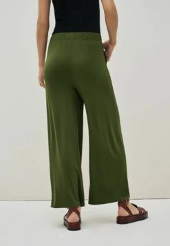 Next Culottes- Broek - Khaki Green -Winkel Voor Damesmode c596a6834afe4942a6480d29cb59f9ed