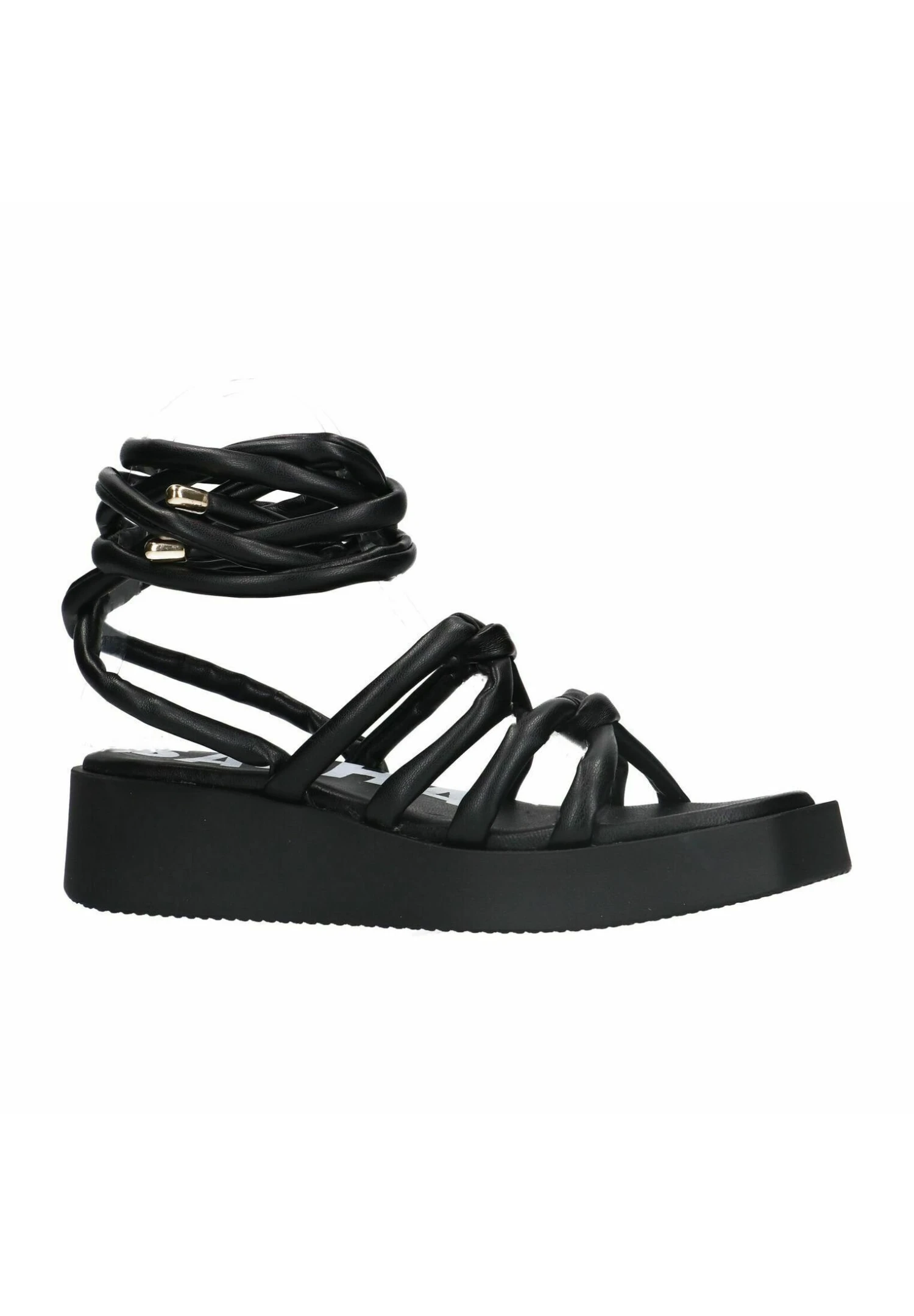 Sandalen Met Sleehak - Black 4 Sandalen Met Sleehak - Black - Afbeelding 2