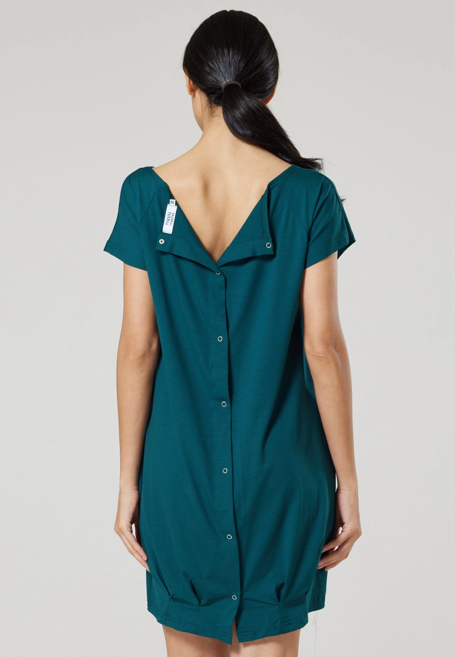 Umstands Und Stillshirt - Nachtjapon - Flaschengrün 6 Umstands Und Stillshirt - Nachtjapon - Flaschengrün - Afbeelding 4
