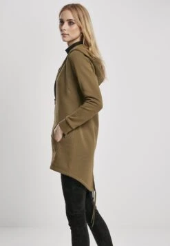 URBAN CLASSICS Parka - Sweater Met Rits - Summerolive -Winkel Voor Damesmode cd640d9451a14aa08d45af6ffe7bc65f