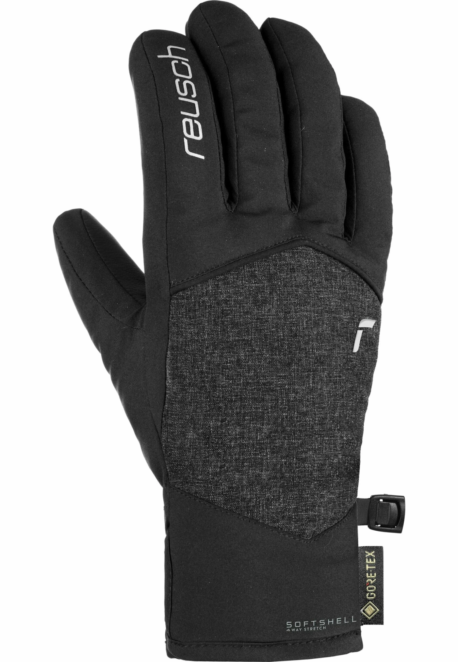 Reusch Handschoenen - Black/Black Melange 4 Reusch Handschoenen - Black/Black Melange - Afbeelding 2