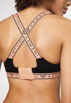 Emporio Armani Padded Bralette Bra - Push-Up Bh - Nero 11 Emporio Armani Padded Bralette Bra - Push-Up Bh - Nero -Winkel Voor Damesmode cf4e4db98d224914bb64080786281eee