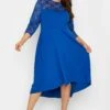 London Curve Sweetheart Midi - Jurk - Blue -Winkel Voor Damesmode cf7b5e5e57404015ba121f6b27a2038d