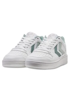 Hummel St Power Play Wmns - Sneakers Laag - White/Erayish Green -Winkel Voor Damesmode d0401fc689b743778bdbf46663da2485