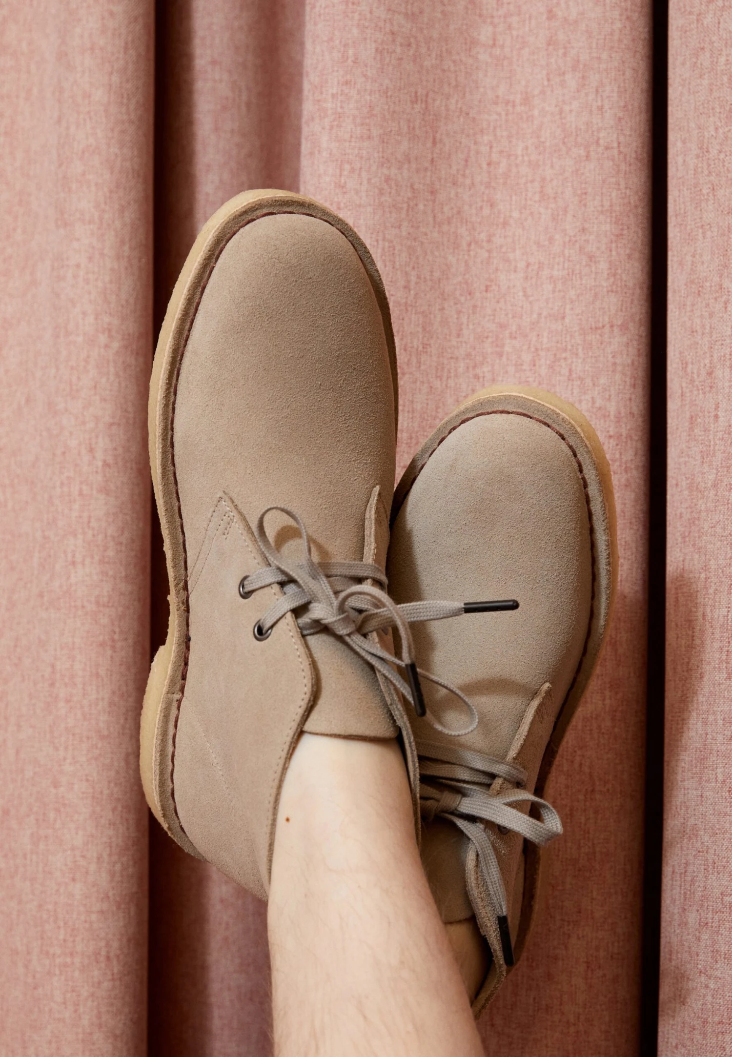 Clarks Originals Desert Boot - Sportieve Veterschoenen - Sand 4 Clarks Originals Desert Boot - Sportieve Veterschoenen - Sand - Afbeelding 2