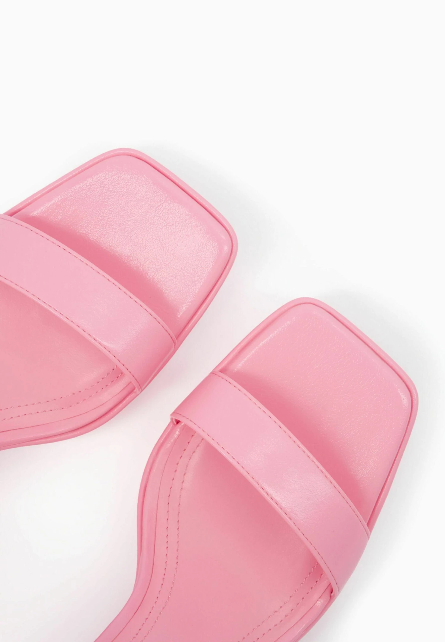 BERSHKA With Ankle Strap- Sandalen Met Hoge Hak - Pink 6 BERSHKA With Ankle Strap- Sandalen Met Hoge Hak - Pink - Afbeelding 4