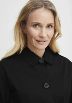 Fransa Frcassie Ja- Trenchcoat - Black -Winkel Voor Damesmode d1c688ee2da64c619e43f1bc35e9ed11