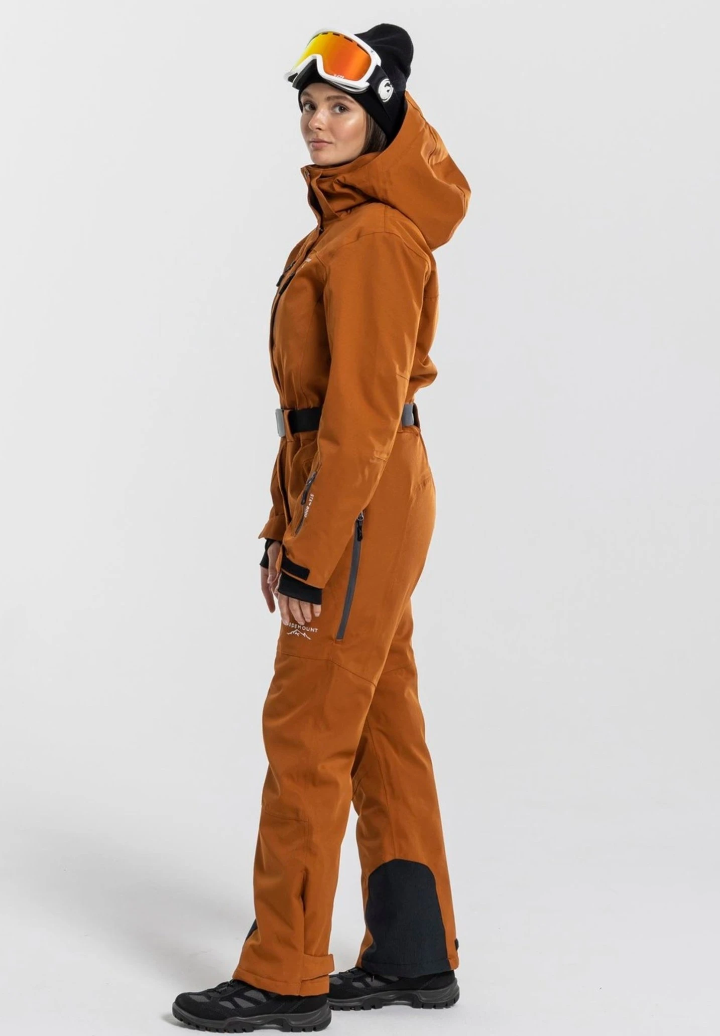 Cervinia Skisuit W - Jumpsuit - Brown 9 Cervinia Skisuit W - Jumpsuit - Brown - Afbeelding 7