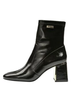 Cuir Les Dami - Korte Laarzen - Noir Vernis