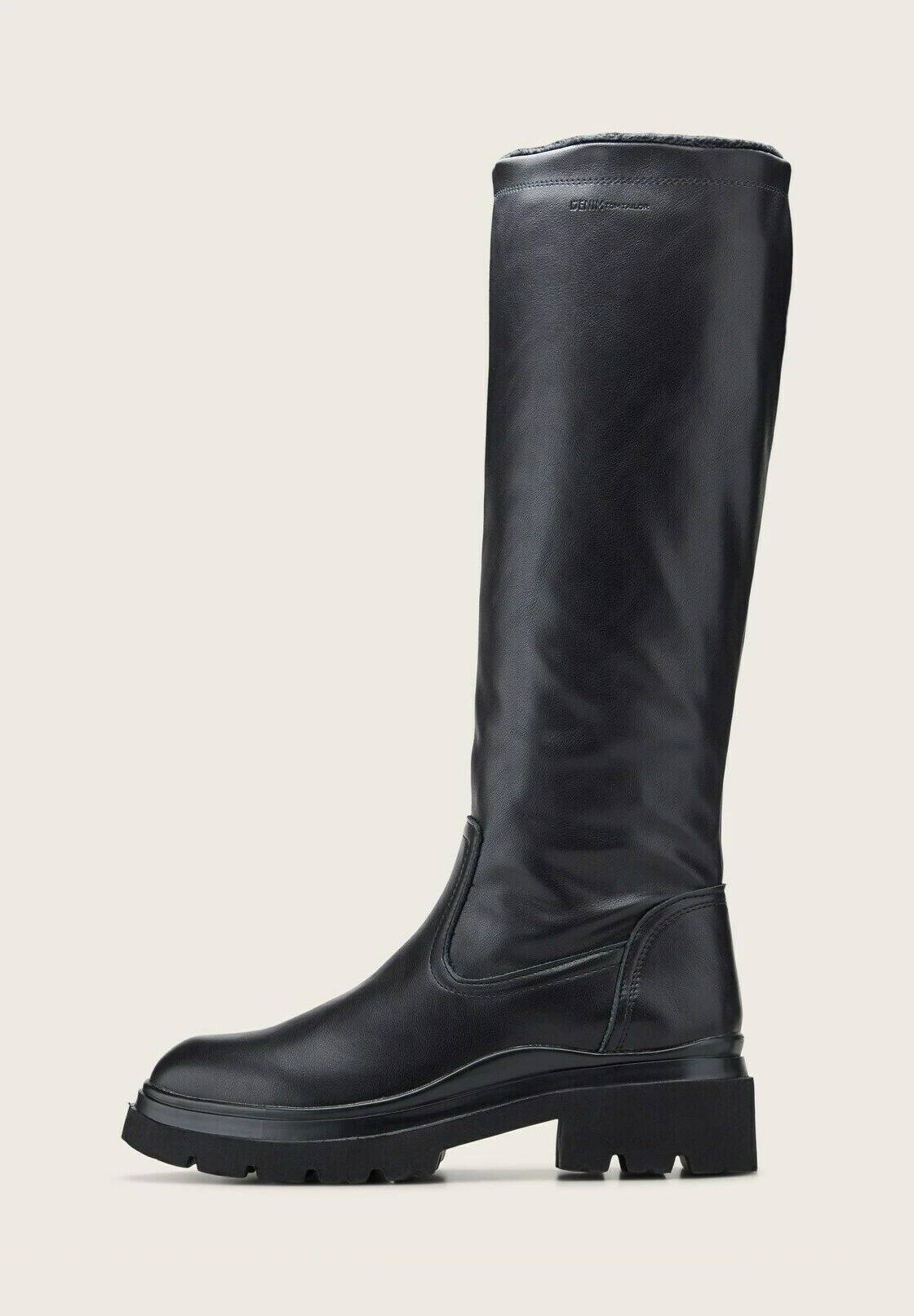 TOM TAILOR Denim Plateaulaarzen - Black 6 TOM TAILOR Denim Plateaulaarzen - Black - Afbeelding 4