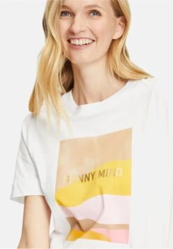 CARTOON Rundhalsausschnitt - T-Shirt Print - White Yellow 12 CARTOON Rundhalsausschnitt - T-Shirt Print - White Yellow -Winkel Voor Damesmode d5b5ca24850a4c909d9e1a0d3a52baf4