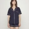 New Signature - Pyjama - Navy -Winkel Voor Damesmode d6827a73ca3649bba58480a046c0461d