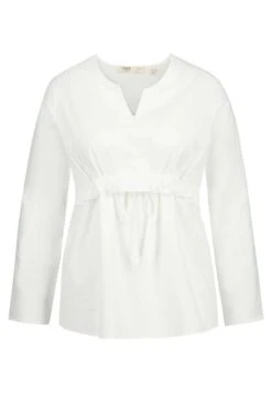 Ulla Popken Cordon Silhouette Trapèze Manches Longues - Tuniek - Blanc Neige -Winkel Voor Damesmode d6a5eda04b41452eaab211ce6a22dbd0